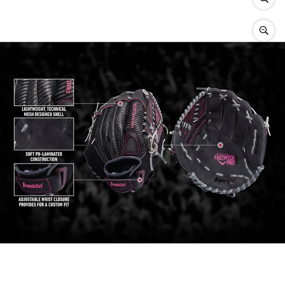 Fastpitch pro series mitt - 12” - Picture 2 of 12